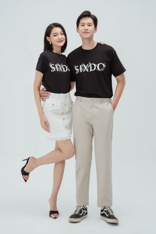 Sixdo SIXDO Tshirt With Flower